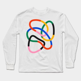 Synchrony: Bauhaus 1919 Exhibition 01 Long Sleeve T-Shirt